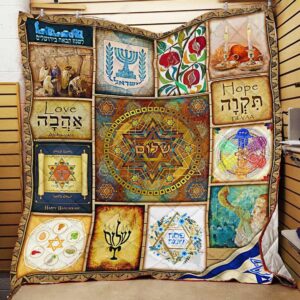 Jewish Quilt M0608-1  Quilt